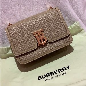 ‼️BURBERRY TB Monogram Small Leather ShoulderBag‼️